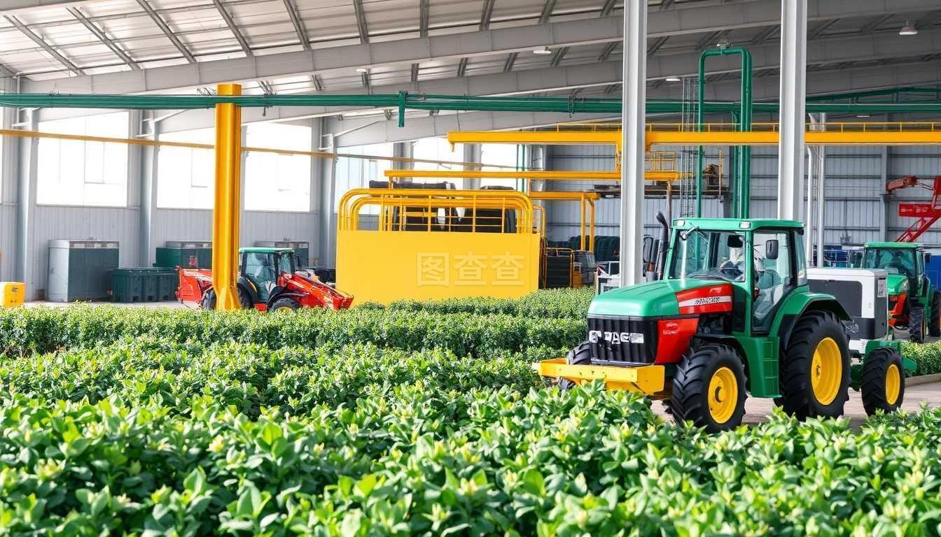 用于農(nóng)業(yè)機(jī)械生產(chǎn)的工廠產(chǎn)品。